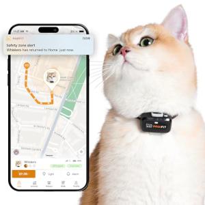 Pawfit Lite Cat GPS Tracker - Real-Time Tracking