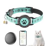 Waterproof GPS Cat Tracker Collar with Bells