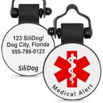 Custom Glow-in-the-Dark Service Dog Tag
