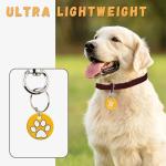 Smart NFC & QR Code Pet ID Tag - Yellow