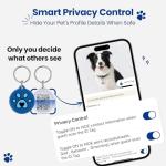 PawView QR Pet ID Tags – 2 Pack