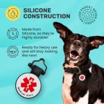 Custom Glow-in-the-Dark Service Dog Tag