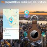 4-Pack Airtag Holder Cases with Keychains - Waterproof