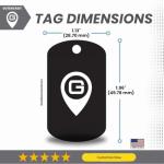 Custom Engraved Medical Alert Dog Tag for Pets