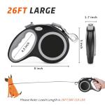 Retractable Dog Leash 8m for Medium to Large Dogs