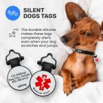 Custom Glow-in-the-Dark Service Dog Tag
