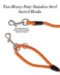 Reflective Long Dog Leash - Multiple Lengths Available