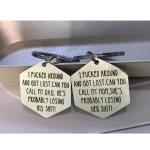 Funny Stainless Steel Dog and Cat Tags
