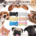 30 Pcs Personalized Stainless Steel Pet ID Tags