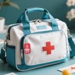 Personalized Medical Alert Luggage Tag with Zipper Pull