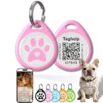 QR Code Pet ID Tag for Dogs and Cats
