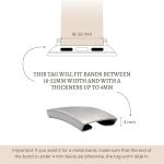 Laser Engraved ID Tag for Apple Watch