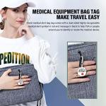 Red Alert Medical Equipment ID Bag Tag