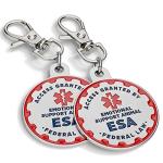 Emotional Support Dog Tag Set – 2 Pack