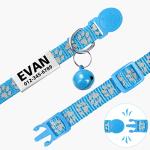 Personalized Reflective Cat Collars with Name Tags