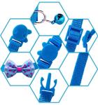 Flymind 18-Piece Adjustable Pet ID Collar Set