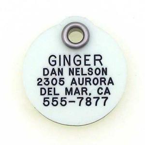 LuckyPet Glow-in-the-Dark Pet ID Tag