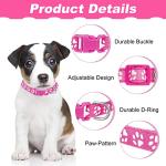 Adjustable Puppy ID Collars with Quick Release Buckle