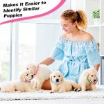 Adjustable Puppy ID Collars with Quick Release Buckle