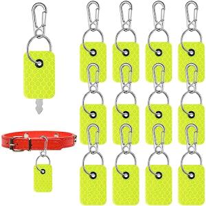 12 Pack Reflective Tags for Pets and Kids