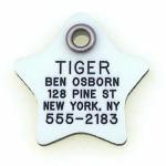 LuckyPet Glow-in-the-Dark Pet ID Tag