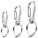 IVIA Stainless Steel Dog Tag Clips - 3 Pack