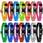 Soft Nylon Adjustable ID Collars for Puppies