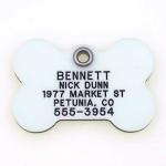 LuckyPet Glow-in-the-Dark Pet ID Tag
