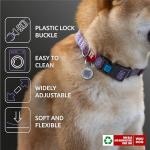 Reflective Eco-Friendly Dog Collar with QR ID Tag