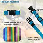 Soft Nylon Adjustable ID Collars for Puppies