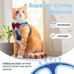 Adjustable Cat Harness and Leash Set - Escape Proof