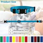 Soft Nylon Adjustable ID Collars for Puppies