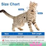 Cat Harness and Leash Set with Collar - Escape Proof