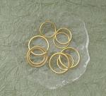 Ruwado Dog Tag Clips with 5 Metal Rings