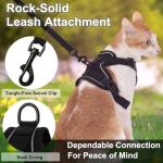 Adjustable Reflective Cat Harness and Leash Set