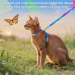 Cat Harness and Leash Set with Collar - Escape Proof