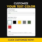 Custom Name Tape Patches with State Flags