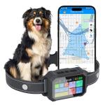 Custom GPS Dog Collar with Safe Zone & App