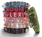 Personalized Glittery Rhinestone Dog Name Collar