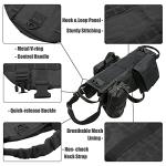 Adjustable Tactical Dog Harness with Pouches