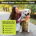 Custom GPS Dog Collar with Safe Zone & App
