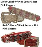 Personalized Glittery Rhinestone Dog Name Collar