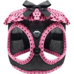No Choke Dog Harness - Hot Pink Polka Dot