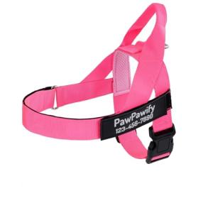 Personalized Dog Harness with Name & Phone Number