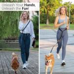 4-in-1 Hands-Free Dog Leash for Active Pet Owners