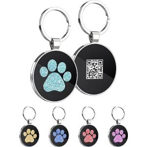 Personalized QR Code Dog ID Tags for Pets