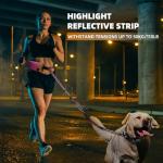 Hands-Free Bungee Dog Leash with Pouch