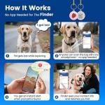 Personalized QR Code Pet ID Tags - 2 Pack