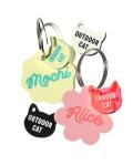 Custom Engraved Heart Pet ID Tag - Pink
