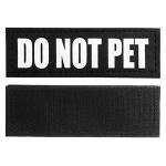 Reflective "Do Not Pet" Dog Patches and Tags